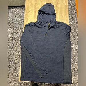 KJUS Men’s Liam 1/4 Zip Hoodie - Size XL